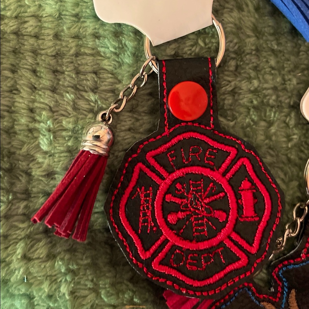 Firefighter keychain